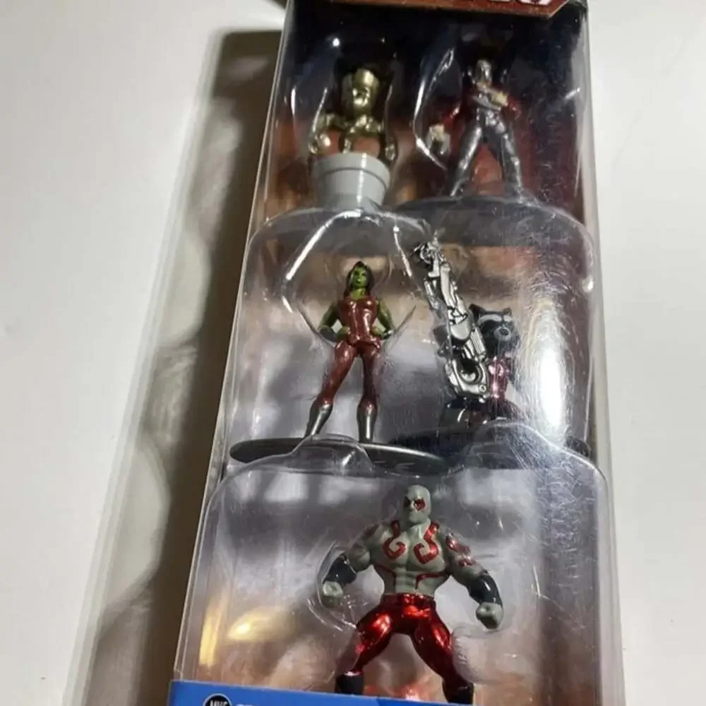 NEW Marvel Guardians of the Galaxy Nano Metalfigs Die-Cast 5 Pack Jada Toys 2017
